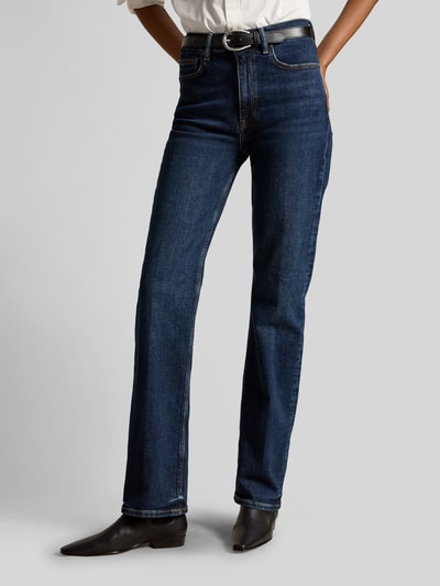 Polo Ralph Lauren Straight Fit Jeans aus Baumwoll-Mix im 5-Pocket-Design Jeansblau 4