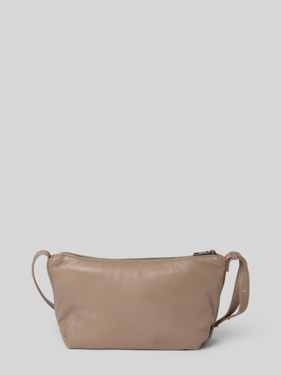 LIEBESKIND BERLIN Handtasche aus Leder mit Label-Detail Modell 'Elvira' Taupe 4
