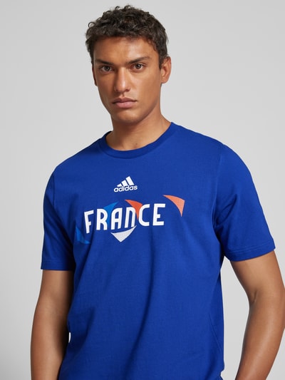 ADIDAS SPORTSWEAR T-Shirt mit Label-Print Modell 'FRANCE' Marine 3