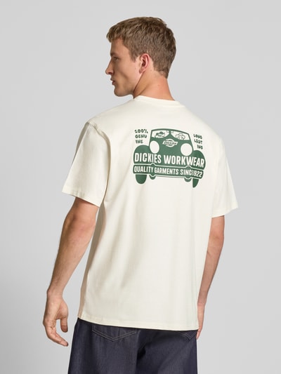 Dickies T-Shirt mit Label-Print Modell 'GORDONSVILLE' Offwhite 5