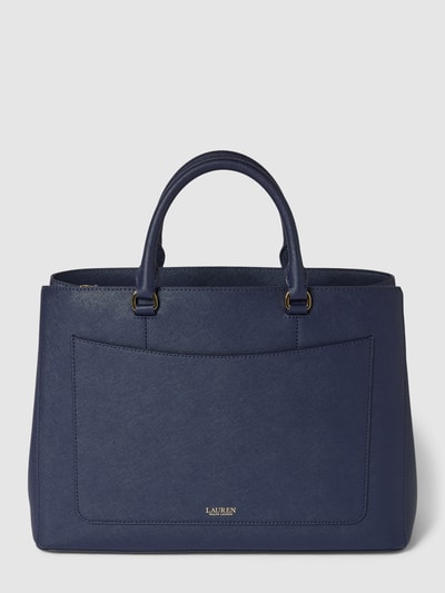 Lauren Ralph Lauren Handtasche mit Label-Applikation Modell 'HANNA' Marine 4