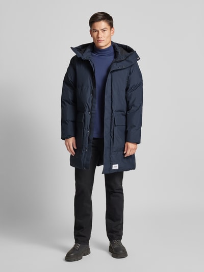 khujo Jacke mit Kapuze Modell 'Hant' Marine 1