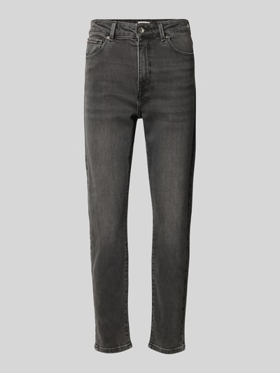 Only Jeansy o kroju slim fit z mieszanki bawełny model ‘EMILY’ Średnioszary 2