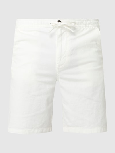 Selected Homme Shorts mit Leinen-Anteil  Offwhite 2