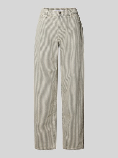 Review Straight Fit Jeans aus reiner Baumwolle Offwhite 2