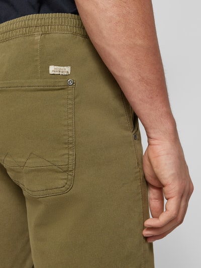 Blend Slim Fit Shorts mit Tunnelzug Modell 'BLIZZARD' Oliv 3