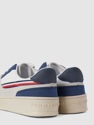 T.Hilfiger Kids Shoes Sneakers met contrastgarnering, model 'KAREEM' Wit - 2