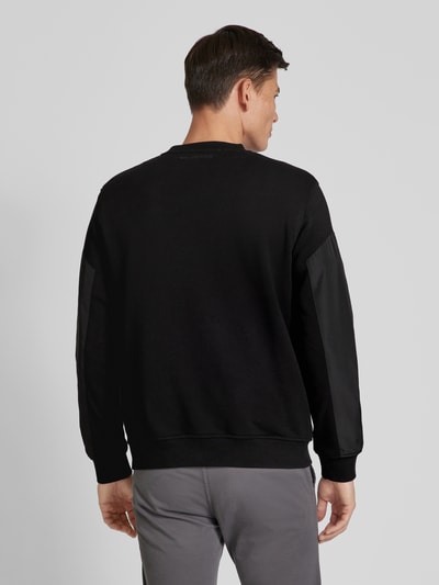 Karl Lagerfeld Sweatshirt mit Reißverschlusstaschen Black 5