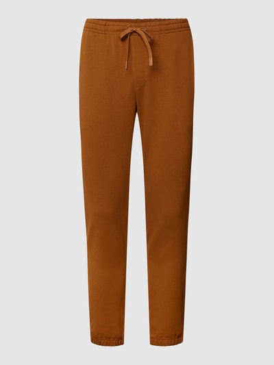 Mey Sweatpants met tunnelkoord, model 'Enjoy' Camel - 2