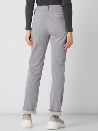 MAC Straight leg jeans met stretch, model 'Dream'  Lichtgrijs - 5