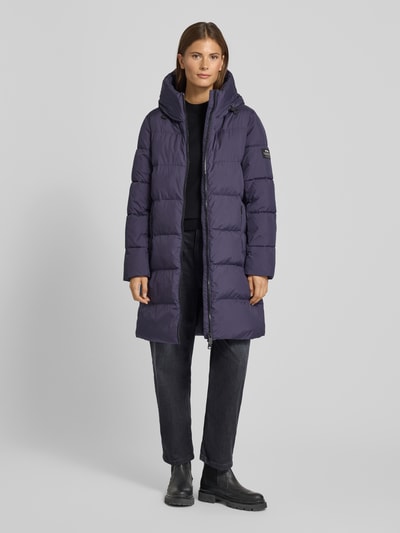 ECOALF Steppmantel mit Zweiwege-Reißverschluss Modell 'MANLIE' Lila 1