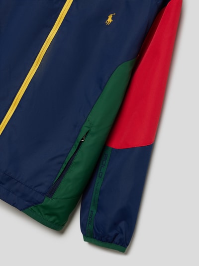 Polo Ralph Lauren Kids Jacke im Colour-Blocking-Design Marineblau 2
