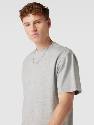 ONLY & SONS T-Shirt aus Baumwolle mit Rundhalsausschnitt Modell 'FRED' Mittelgrau 3