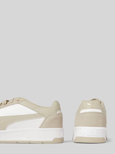 Puma Sneaker aus Leder-Mix Modell 'COURT CLASSIC STREET' Beige 2