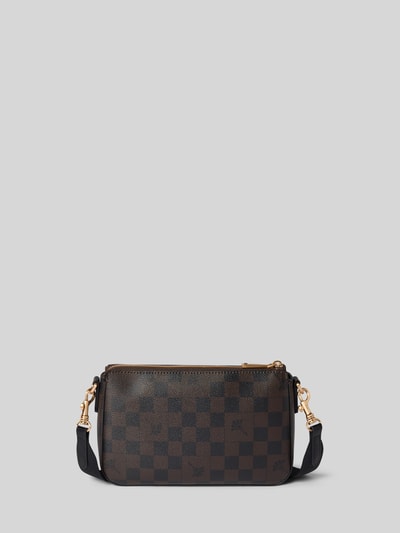 JOOP! Handtas met labelapplicatie, model 'jasmina' Donkerbruin - 4