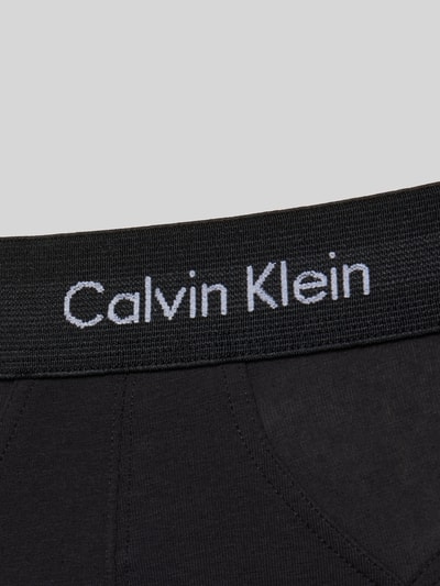 Calvin Klein Underwear Slip mit Label-Bund im 3er-Pack Black 2