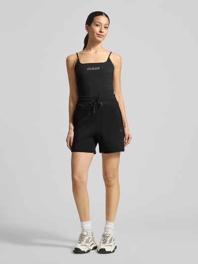 GUESS Activewear Trägertop mit Logo Modell 'ORTENSIA' Black 1