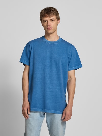 G-Star Raw T-shirt met labelpatch Blauw - 4