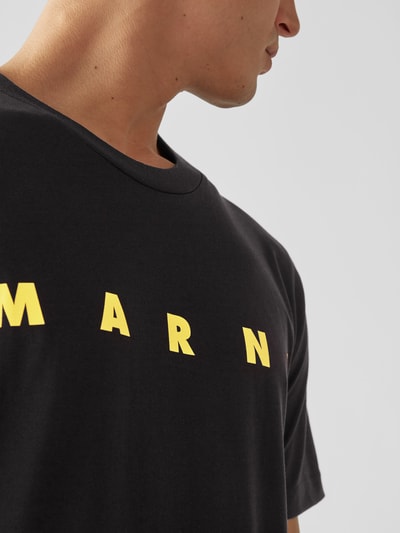 Marni T-Shirt mit Print Black 3