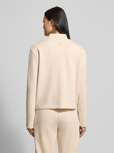 JOOP! Sweatjacke mit Stehkragen Modell 'Tobina' Beige 5