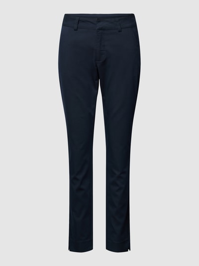 Kaffe Regular fit broek met steekzakken opzij, model 'Kalea' Marineblauw - 2