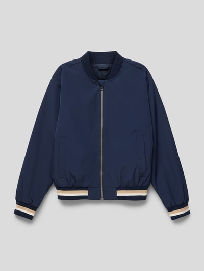 s.Oliver RED LABEL Blouson met steekzakken Marineblauw - 1