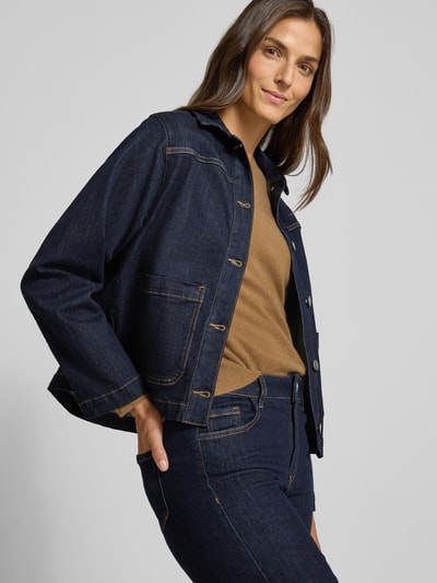 Soyaconcept Wide leg jeans in 5-pocketmodel, model 'Kimberly' Jeansblauw - 3