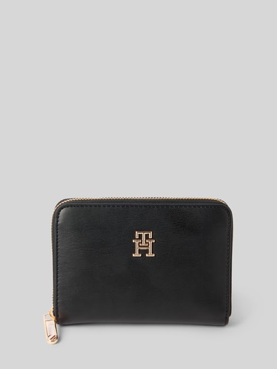 Tommy Hilfiger Portemonnaie mit Label-Detail Black 1