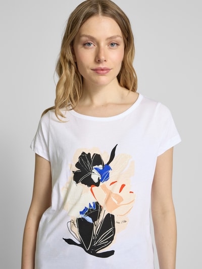 Marc O'Polo Regular fit T-shirt van puur katoen  Wit - 3