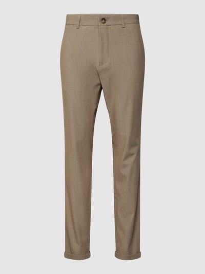 Matinique Chino mit Webmuster Modell 'liam' Beige 2