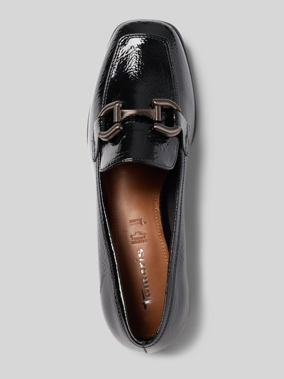 Tamaris Slipper in laklook Zwart - 3