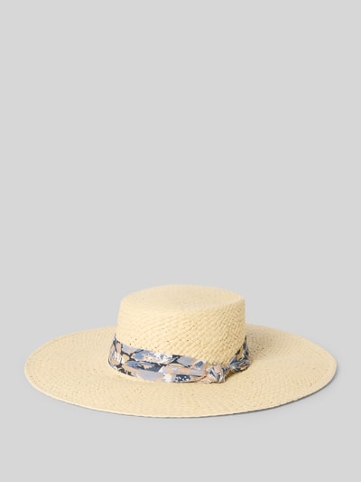 Lauren Ralph Lauren Strohhut mit Hutband Modell 'SUNHAT' Beige 1