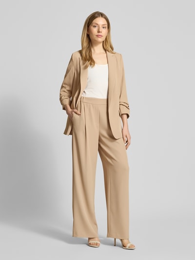 Jake*s Collection Blazer mit Reverskragen und Pattentaschen Sand 1