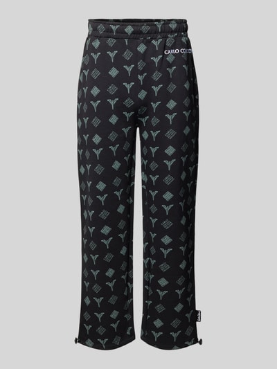 CARLO COLUCCI Sweatpants mit elastischem Bund Black 2