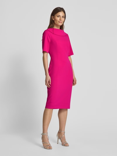 Adrianna Papell Cocktailkleid mit 1/2-Arm Pink 1