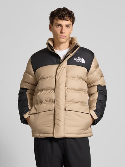 The North Face Gewatteerd jack met labelstitching, model 'LIMBARA' Beige - 4