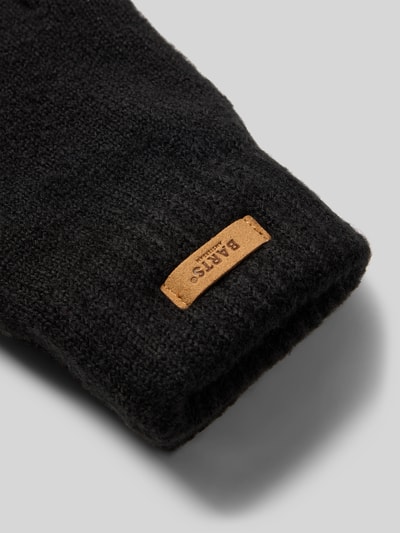 Barts Handschoenen met labelpatch, model 'Witzia' Zwart - 2