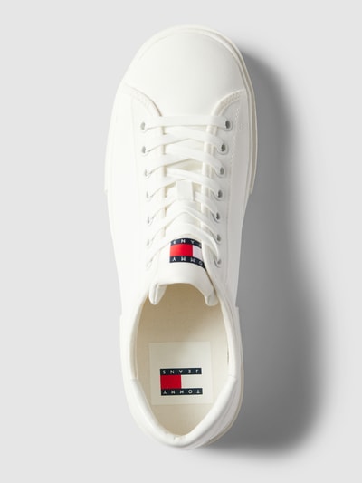 Tommy Jeans Sneaker in unifarbenem Design Ecru 3