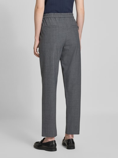 Marella Stoffen broek met elastische band, model 'BRUNO' Middengrijs - 5