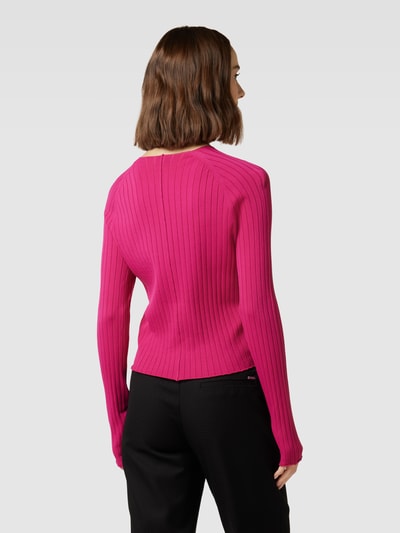 THE KOOPLES Longsleeve mit Rundhalsausschnitt Pink 5