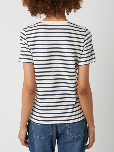 Jake*s Casual T-Shirt aus Organic Cotton  Marine 5