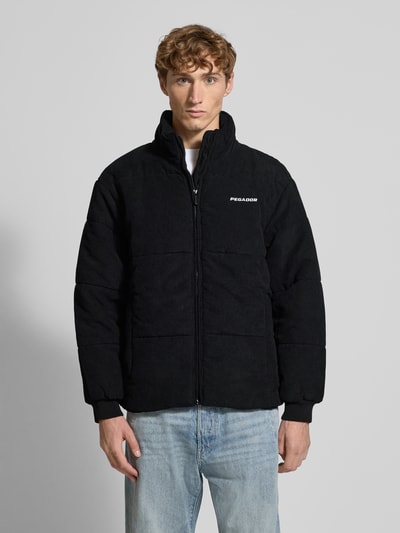 PEGADOR Puffer Jacket mit Stehkragen Black 4