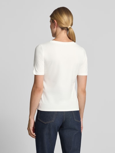 MORE & MORE T-Shirt mit Motiv-Print und Rundhalsausschnitt Offwhite 5