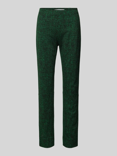 Raffaello Rossi Stoffen broek met elastische band, model 'PENNY' Groen - 2