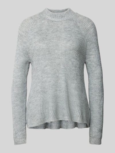 Only Gebreide pullover met ronde hals, model 'JADE' Donkergrijs - 2