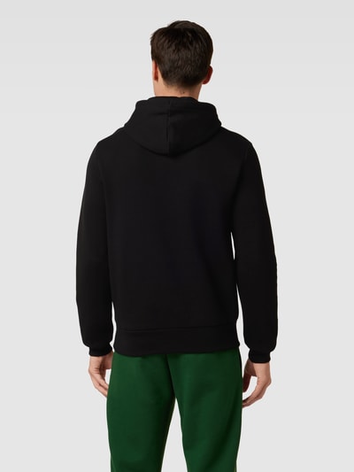 Lacoste Hoodie met labeldetail Zwart - 5