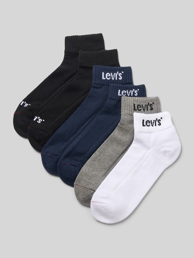 Levi's® Socken aus Baumwoll-Mix im 6er-Pack Marine 1