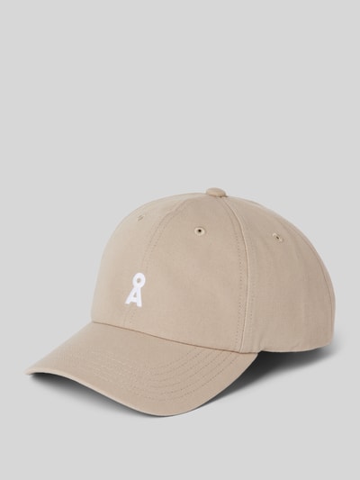 Armedangels Basecap mit Logo-Stitching Modell 'YENAAS' Beige 1