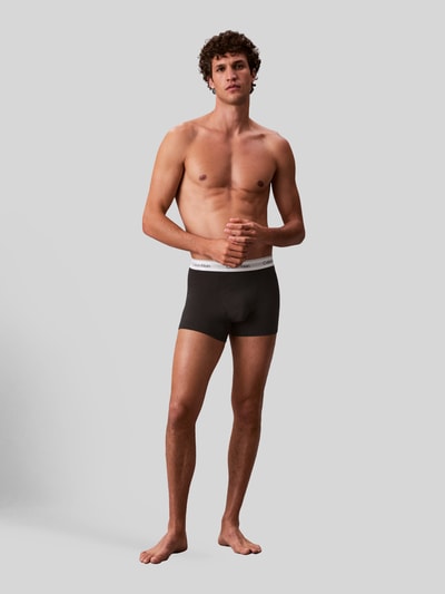 Calvin Klein Underwear Pant & Trunk aus Baumwoll-Mix im 5er-Pack Black 1