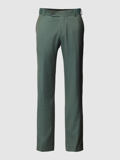 Wilvorst Spodnie do garnituru z wpuszczanymi kieszeniami w stylu francuskim w kolorze ciemnozielonym Ciemnozielony 2
